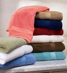 Towels, fabric and non-woven textiles