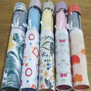 Cotton Beach Towels (Foutah) in Printed Water Repellent Paper Tubes