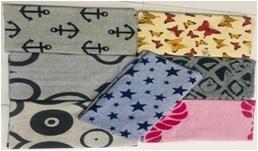 FOUTA towel with lace/pom pom & Printing