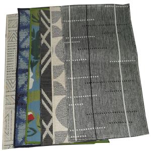 PP Area & Accent rugs with anti skid action backing. (for outdoor)