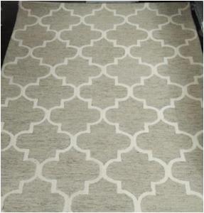 100% Wool Handtufted Carpets with Canvas Backing