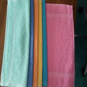face towels Stock