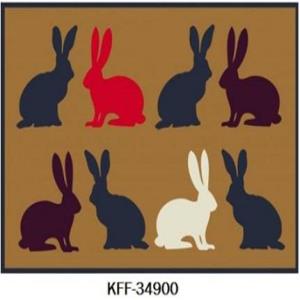 Bunny PVC Coir  mat Stock