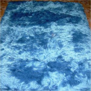 Heavy Polyester  long pile Shaggy Carpets with Canvas  backing Stock