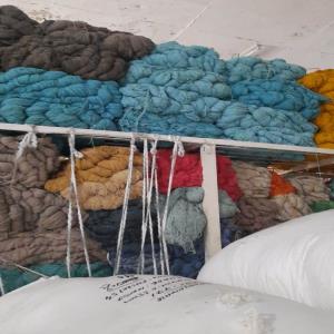 100% Cotton Throws ( no mill dyed Recycled Yarn)