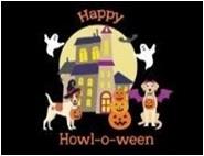 Dog Haunted House Placemat & Runner