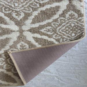 100% Micro Jacquard & Dobbie Designer Bathmat With Rubber Anti Skid Latex Backing