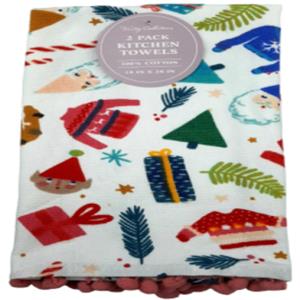 100% Cotton One side terry & one side print Kitchen towel