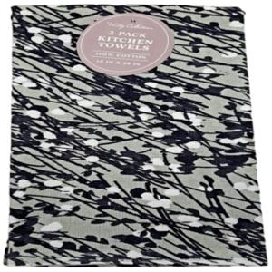 100% Cotton One side terry & one side print Kitchen towel