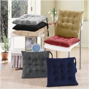 Poly & Velvet Seat Cushions Stock