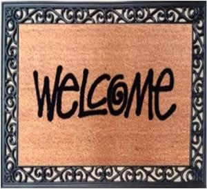 Coir & Rubber Door Mats 1x40HQ Stock