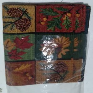 PRAKARTIK BY INDUARTS Cotton Jacquard Tropical Print Rectangular Placemat (33X47 cm, Multicolour) -Set of 4