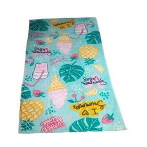 100% Cotton Printed Beach Terry Towel Stock