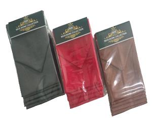 Cotton Solid Dyed Napkin Set of 6 Stock