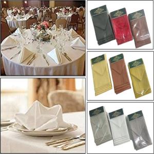 Cotton Solid Dyed Napkin Set of 6 Stock