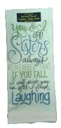 100% Cotton Embroidered Kitchen Towel Set Of 3 Stock