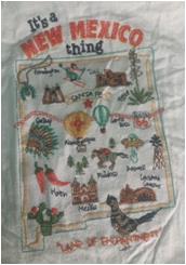 100% Cotton Embroidered Kitchen Towel Set Of 3 Stock