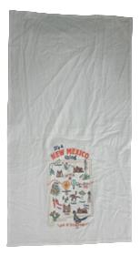 100% Cotton Embroidered Kitchen Towel Set Of 3 Stock
