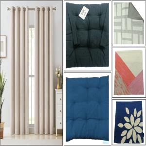 100% Cotton Cushion Covers, Chairpad & Curtain Stock