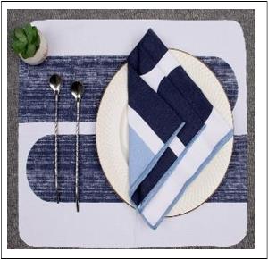 100% Cotton Fused Placemat Stock
