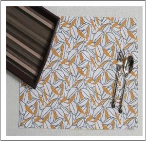 100% Cotton Fused Placemat Stock