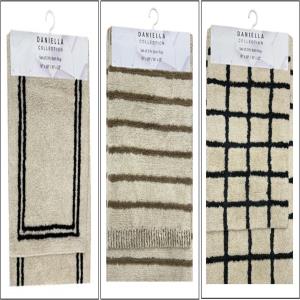 100% Cotton Designer Bathmat Stock
