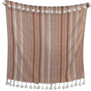 Designer 100% Cotton Throws Stock