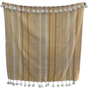 Designer 100% Cotton Throws Stock