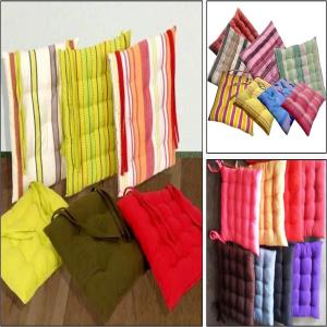 Cotton Filled Chair Pad Stock