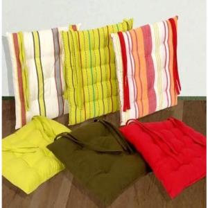 Cotton Filled Chair Pad Stock