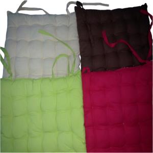 Cotton Filled Chair Pad Stock