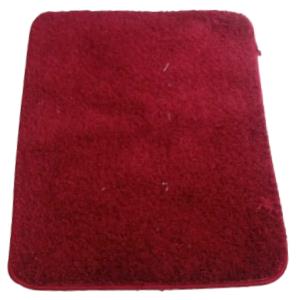 Solid Color Micro Latex Bathmat Stock