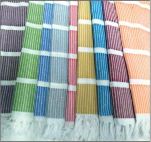 100% Cotton Dobbie Foutah Towel Stock