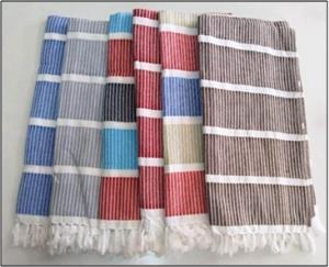 100% Cotton Dobbie Foutah Towel Stock