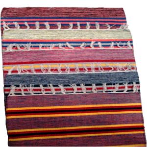 Heavy Salem Tie & Die Rugs Cut Shuttle Stock