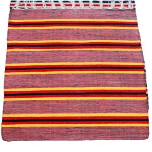 Heavy Salem Tie & Die Rugs Cut Shuttle Stock
