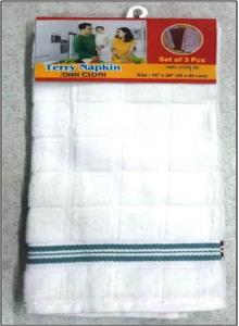 100% Cotton Terry Kitchen Towel Stock