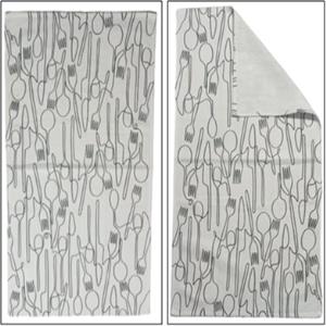 100 % Cotton Printed Terry Bath & Hand Towel Stock