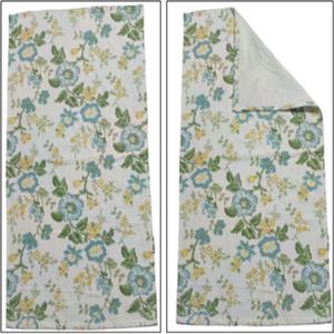 100 % Cotton Printed Terry Bath & Hand Towel Stock