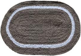 Oval Reversible Bathmat Stock