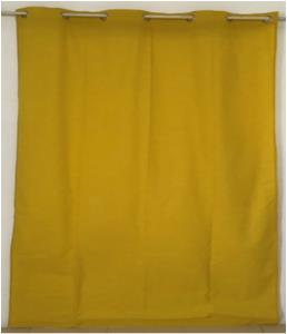 100% Cotton Curtain With FR Coating & 7 Eyelets Stock