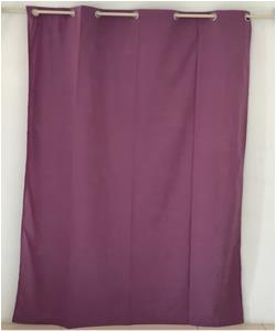 100% Cotton Curtain With FR Coating & 7 Eyelets Stock