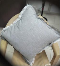 100% Cotton Slub Fabric Cushion Cover Stock