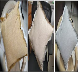 100% Cotton Slub Fabric Cushion Cover Stock