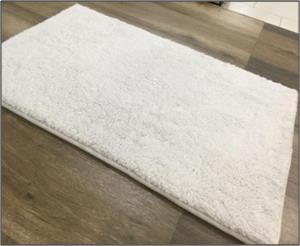 Airmesh Back 100 % Cotton Tufted Memory Foam Anti Skid  Coating Bathmat Stock