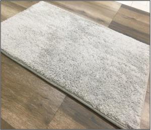 Airmesh Back 100 % Cotton Tufted Memory Foam Anti Skid  Coating Bathmat Stock