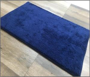 Airmesh Back 100 % Cotton Tufted Memory Foam Anti Skid  Coating Bathmat Stock