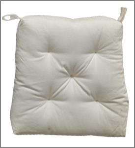 13 X 40 HQ Organized Poly Filled Chairpad Stock