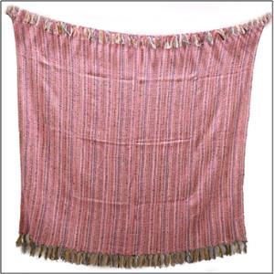 Designer Fancy Yarn Throw Stock (Woven Throw Stock)