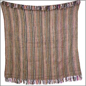 Designer Fancy Yarn Throw Stock (Woven Throw Stock)